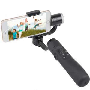 AFI V3 3-osý Handheld Gimbal Stabilizer pro Smartphone Vertikální fotografování Režim panoráma s APP Control, Face Tracking (Black)