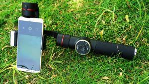 AFI V5 Profesionální 3-osé bezmotorové gyroskopové motory Handheld Gimbal pro Smartphone kompatibilní s kamerami Gopros